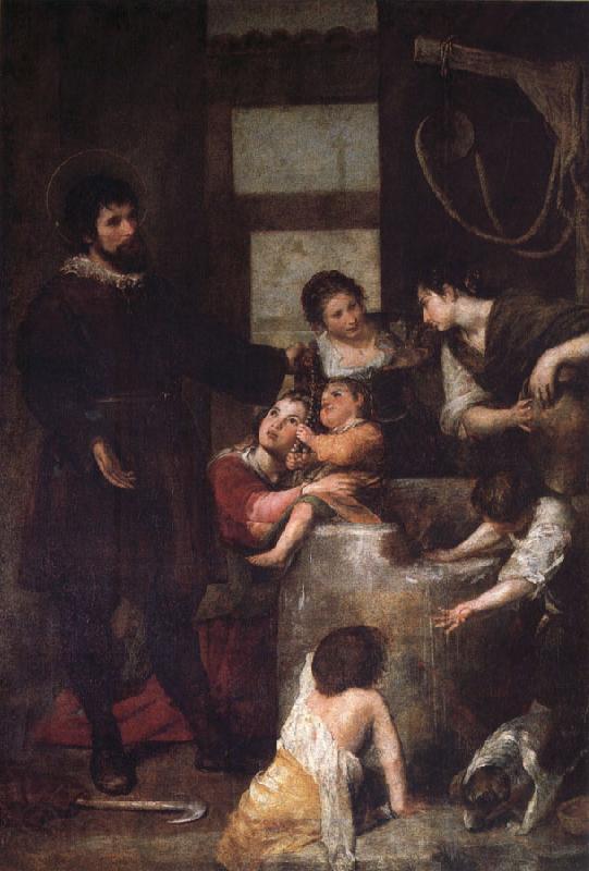 Cano, Alonso St.Isidoro and the Miracle of the Well Spain oil painting art